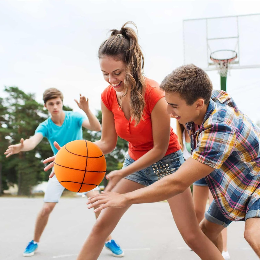 Balón de baloncesto silencioso de espuma para interiores y niños